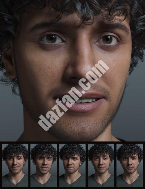 [daz姿势] Michael 9的Expression系列-DAZ爱好者