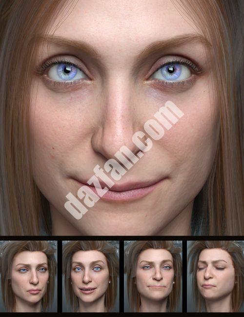 [daz姿势] 雪皇后9的表情集-DAZ爱好者