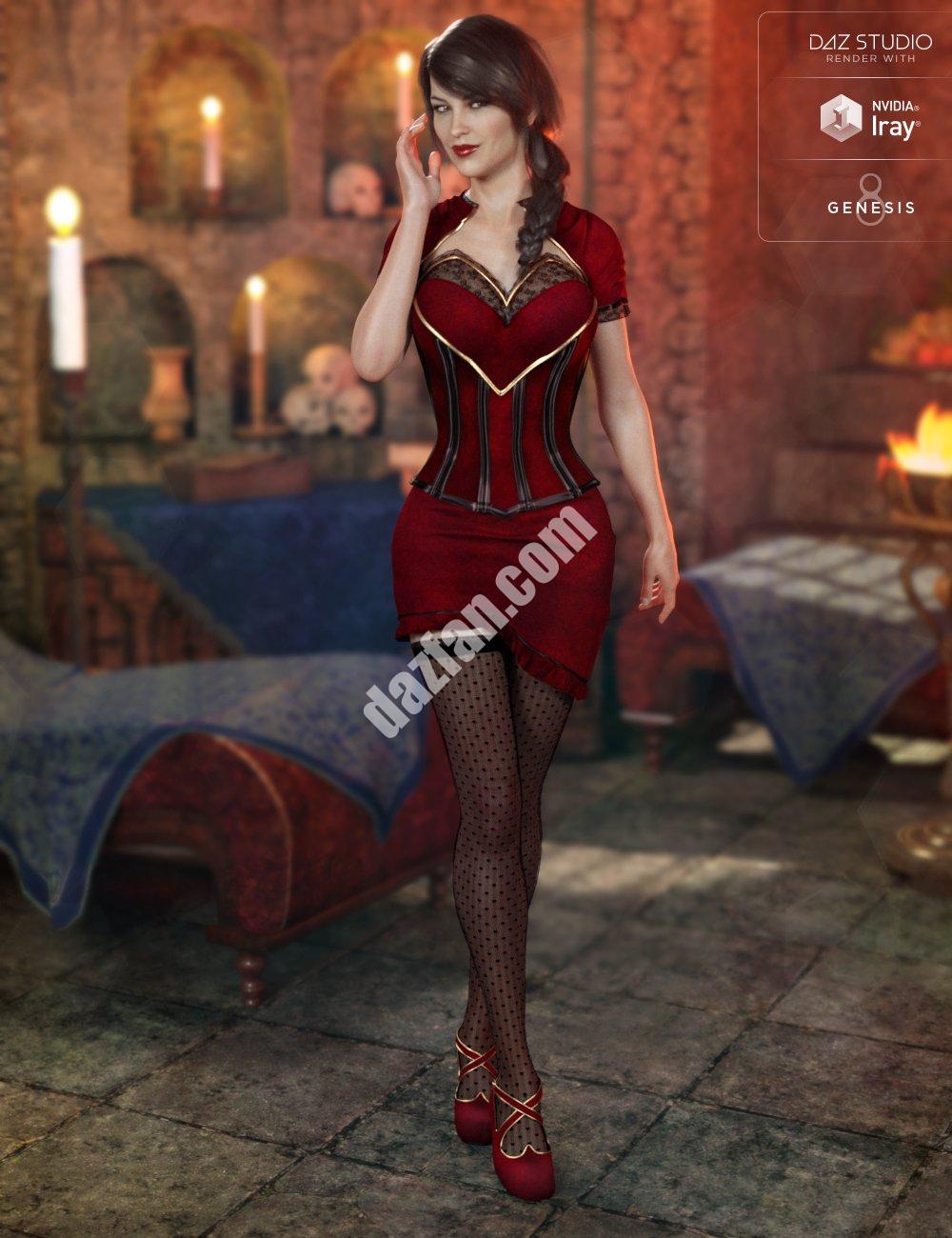 [daz服装] Thesea创世纪8女性服装（s）-DAZ爱好者