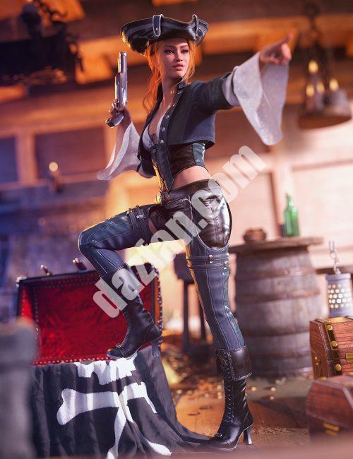 [daz服装] dForce Regent创世纪9装备-DAZ爱好者