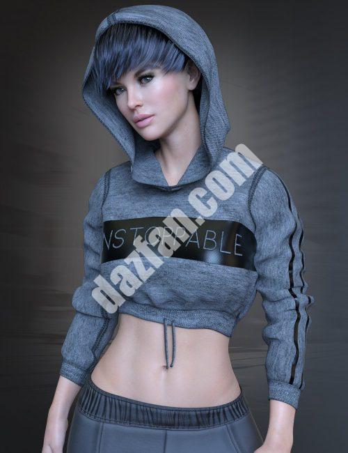 [daz服装] dForce X-Fashion Genesis 8和8.1女性都市装-DAZ爱好者