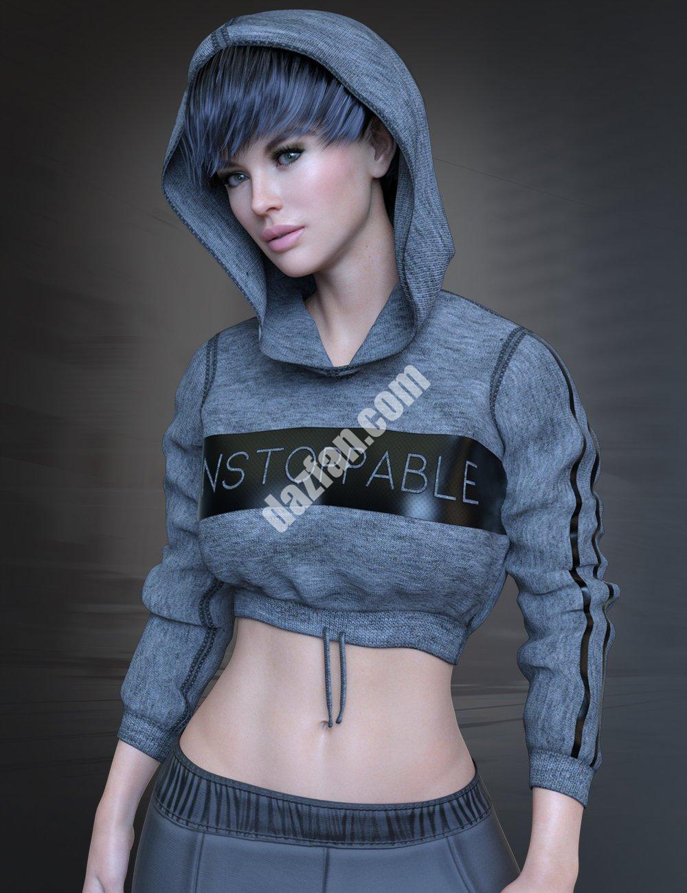 [daz服装] dForce X-Fashion Genesis 8和8.1女性都市装-DAZ爱好者