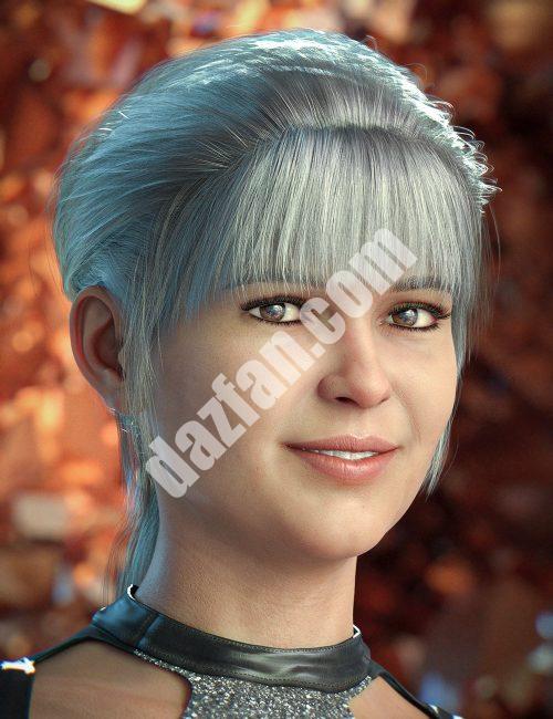 [daz发型] 《创世纪》第8章女性的尤梅头发（s）-DAZ爱好者