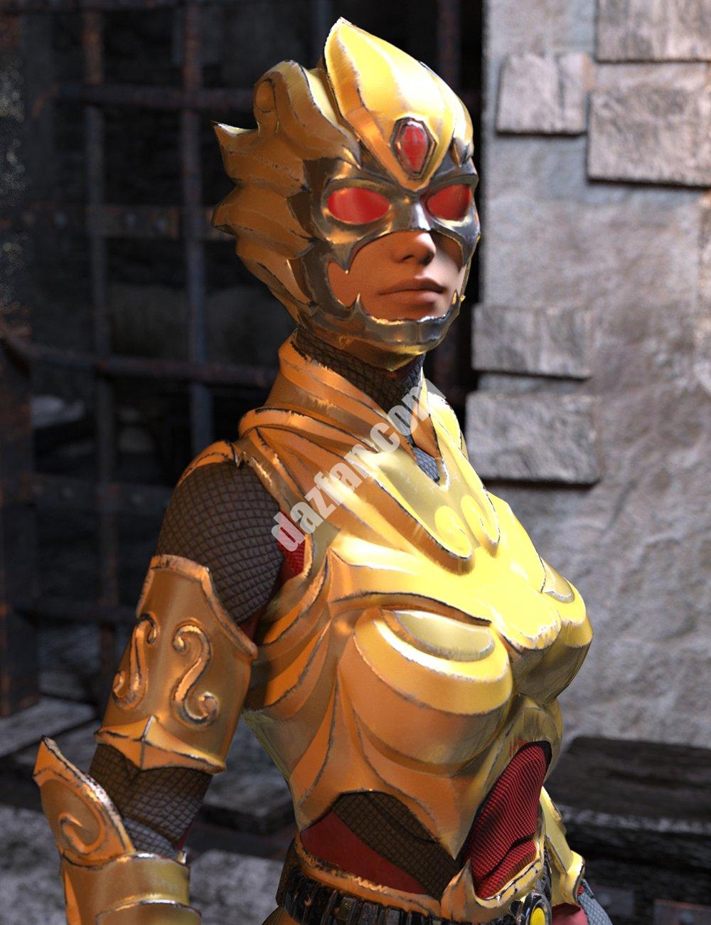 [daz服装] 12星座勇士系列赛-狮子座创世纪8.1女和维多利亚8.1-DAZ爱好者