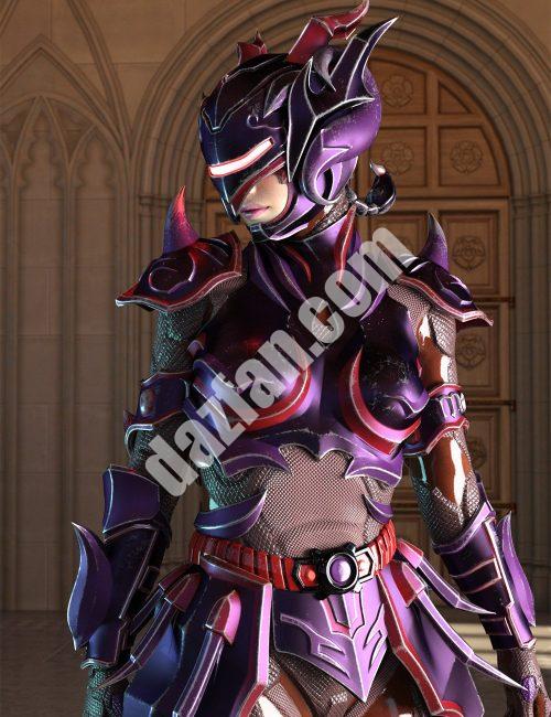 [daz服装] 12星座勇士系列赛-创世纪的天蝎座8.1女和维多利亚8.1-DAZ爱好者