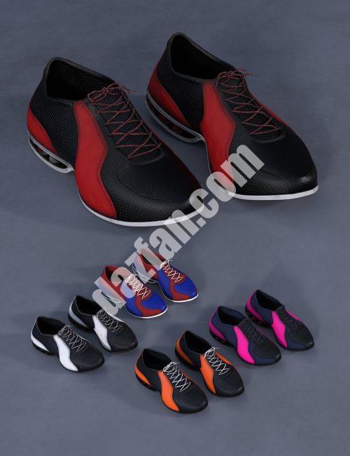 [daz服装] 创世纪8和8.1雄性啦啦队装备鞋-DAZ爱好者