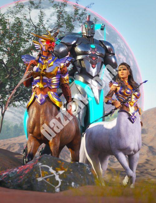 [daz合集] 黄道带射手座束-DAZ爱好者