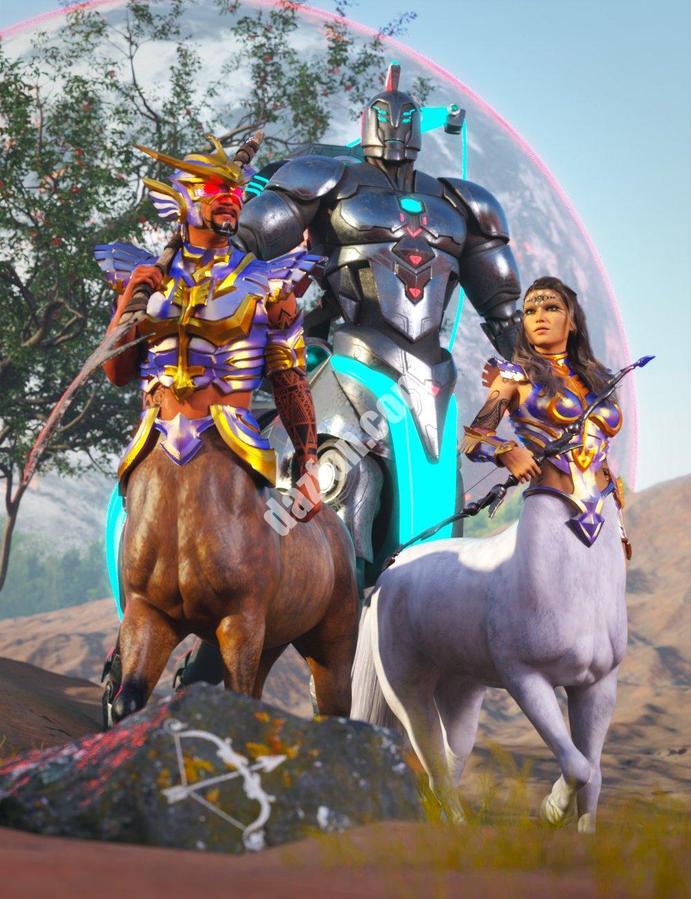 [daz合集] 黄道带射手座束-DAZ爱好者