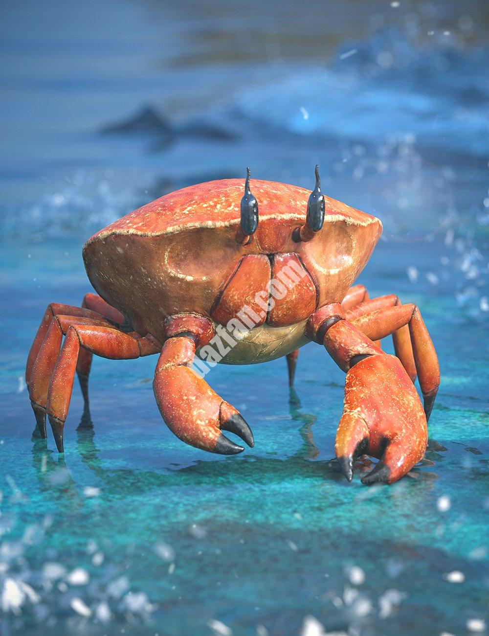 [daz角色] 幽灵蟹HD-DAZ爱好者