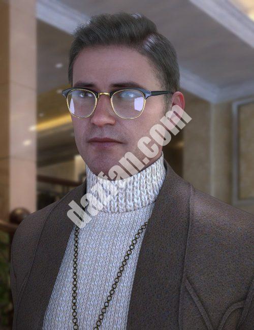 [daz发型] Mateo头发为创世纪8雄性-DAZ爱好者