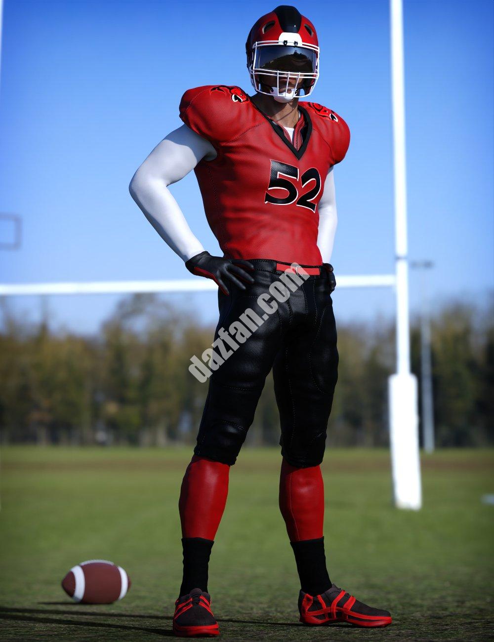 [daz服装] 创世纪8和8.1雄性的大型游戏装备-DAZ爱好者