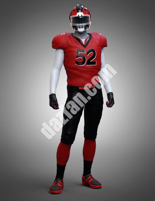 [daz服装] 创世纪8和8.1雄性的大型游戏装备制服-DAZ爱好者