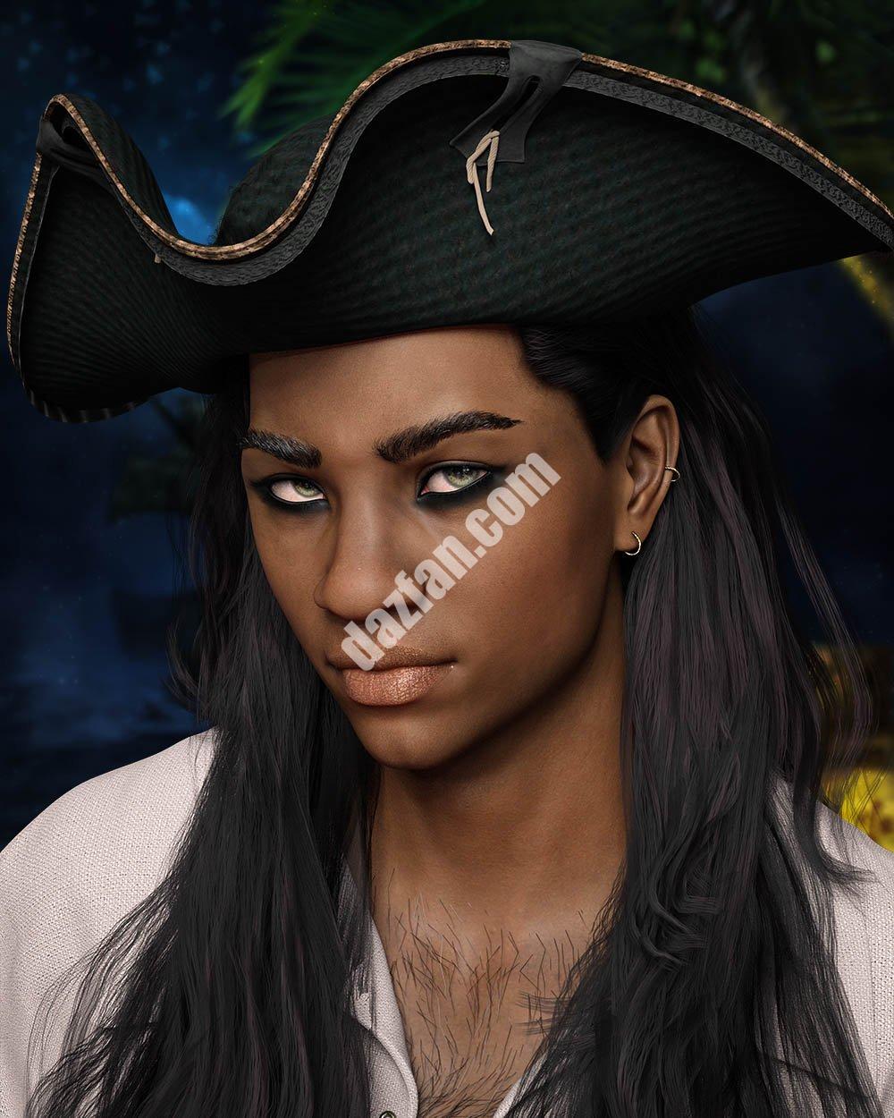 [daz角色] Valentino 8的里海-DAZ爱好者