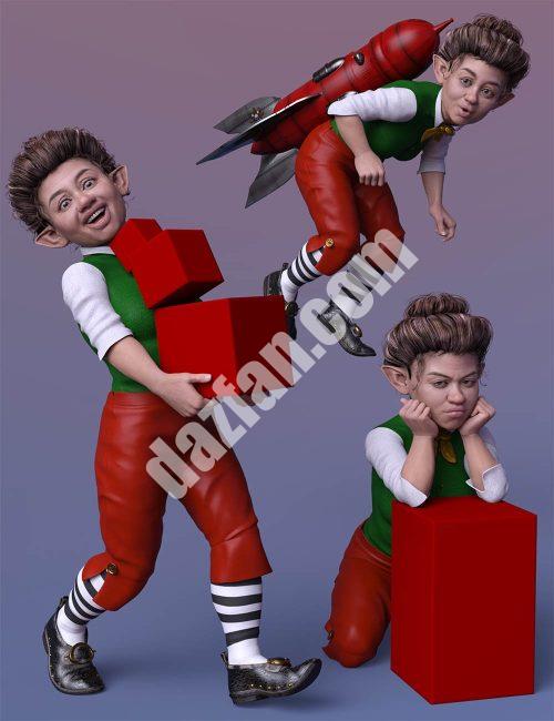 [daz姿势] CDI Topsy 8和Genesis 8女性版姿势-DAZ爱好者