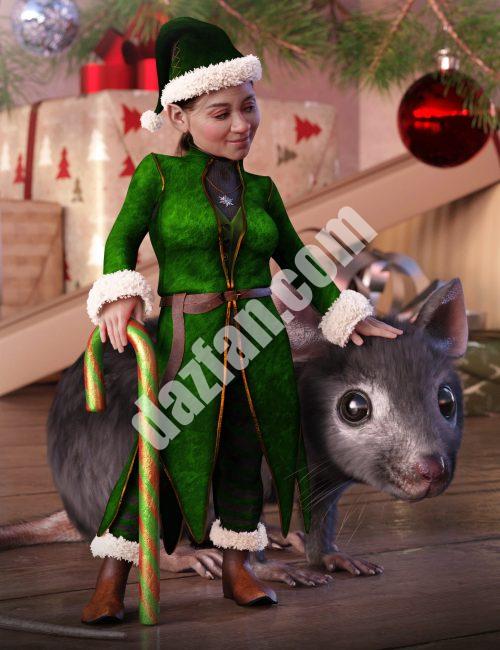 [daz服装] dForce Evergreens创世纪8号女性套装-DAZ爱好者