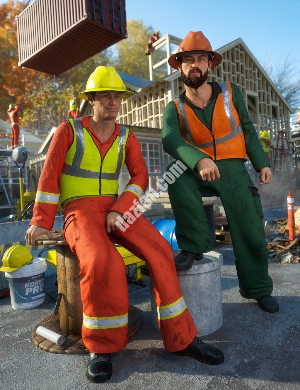 [daz合集] 施工中捆绑-DAZ爱好者