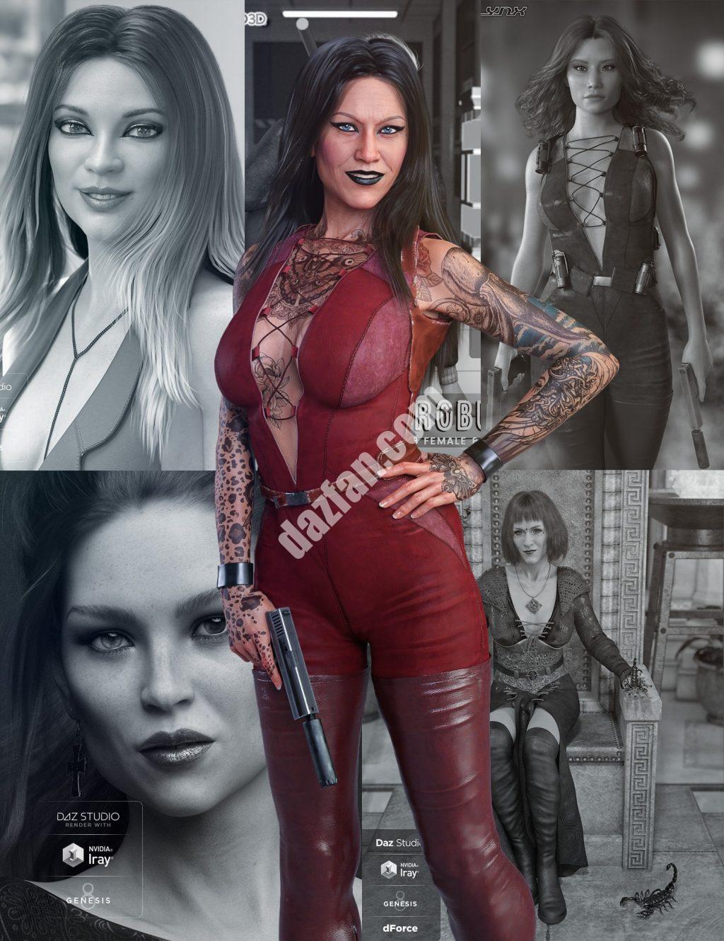 [daz合集] Sydney 8 Pro捆绑包-DAZ爱好者