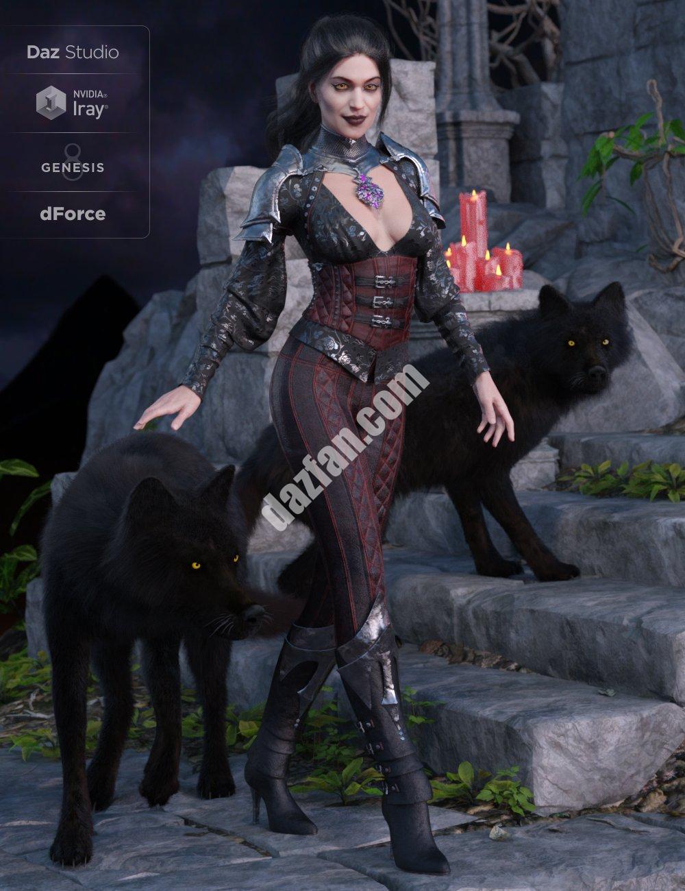 [daz服装] 《创世纪》8女版的天军不朽装备-DAZ爱好者