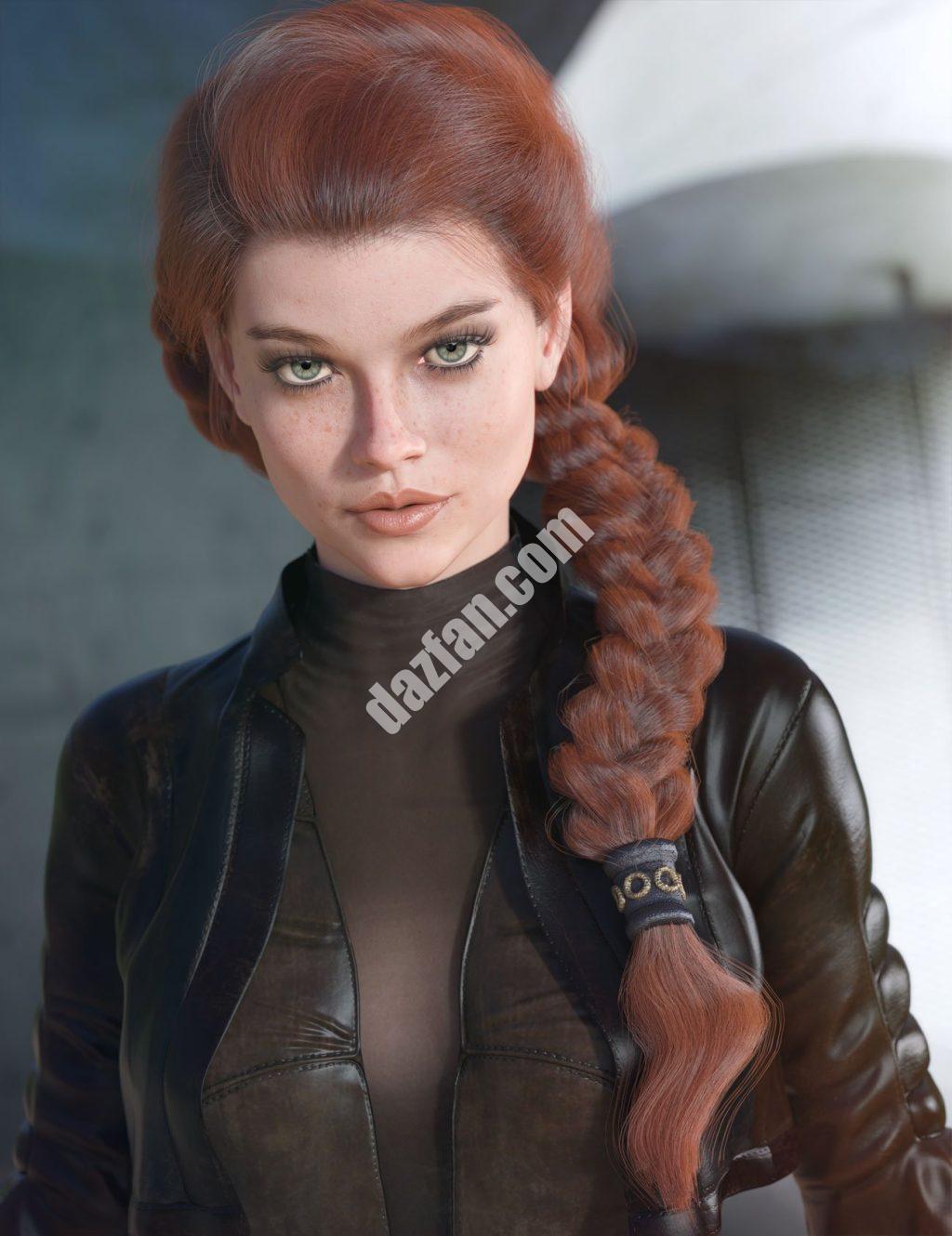 [daz发型] 《创世纪3》和《创世纪8》中的dForce Tara头发-DAZ爱好者