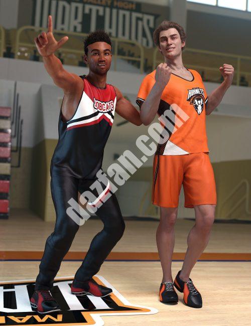 [daz合集] 创世纪8和8.1雄性的空军啦啦队装备-DAZ爱好者