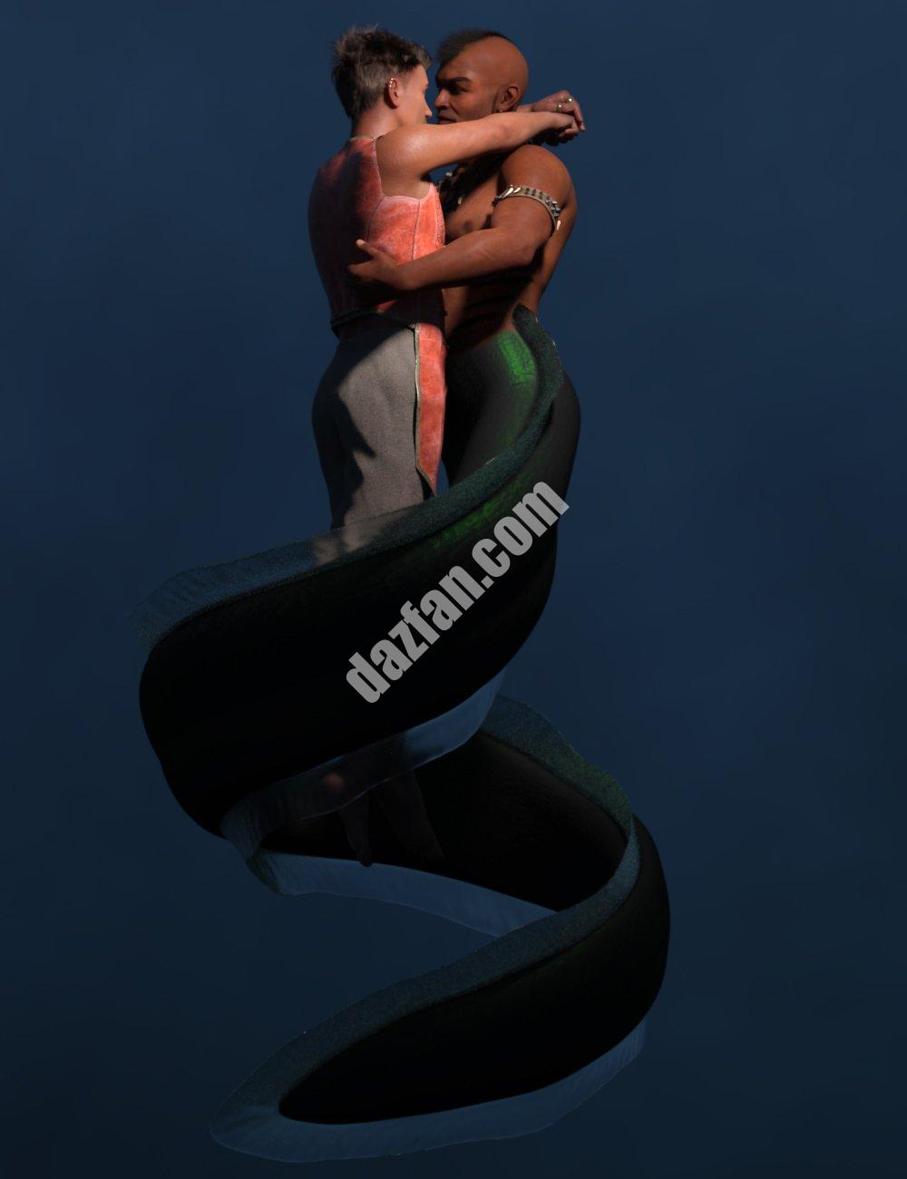 [daz姿势] Zale 8.1和Genesis 8.1男性的Diversea分层姿势-DAZ爱好者