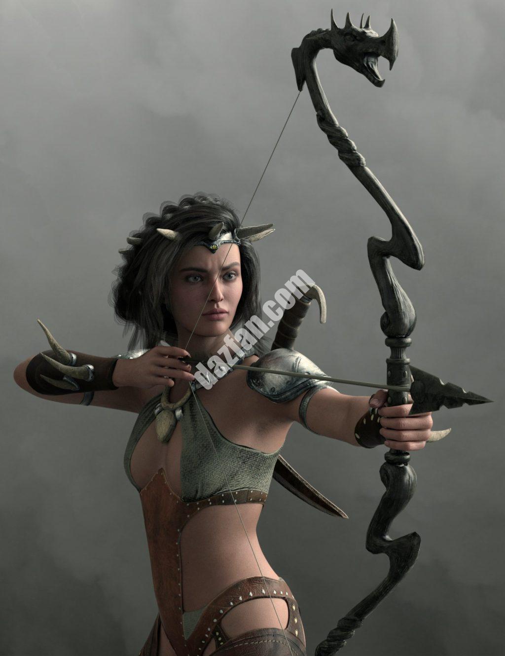 [daz道具] 创世纪8奇幻弓箭集第1卷-DAZ爱好者