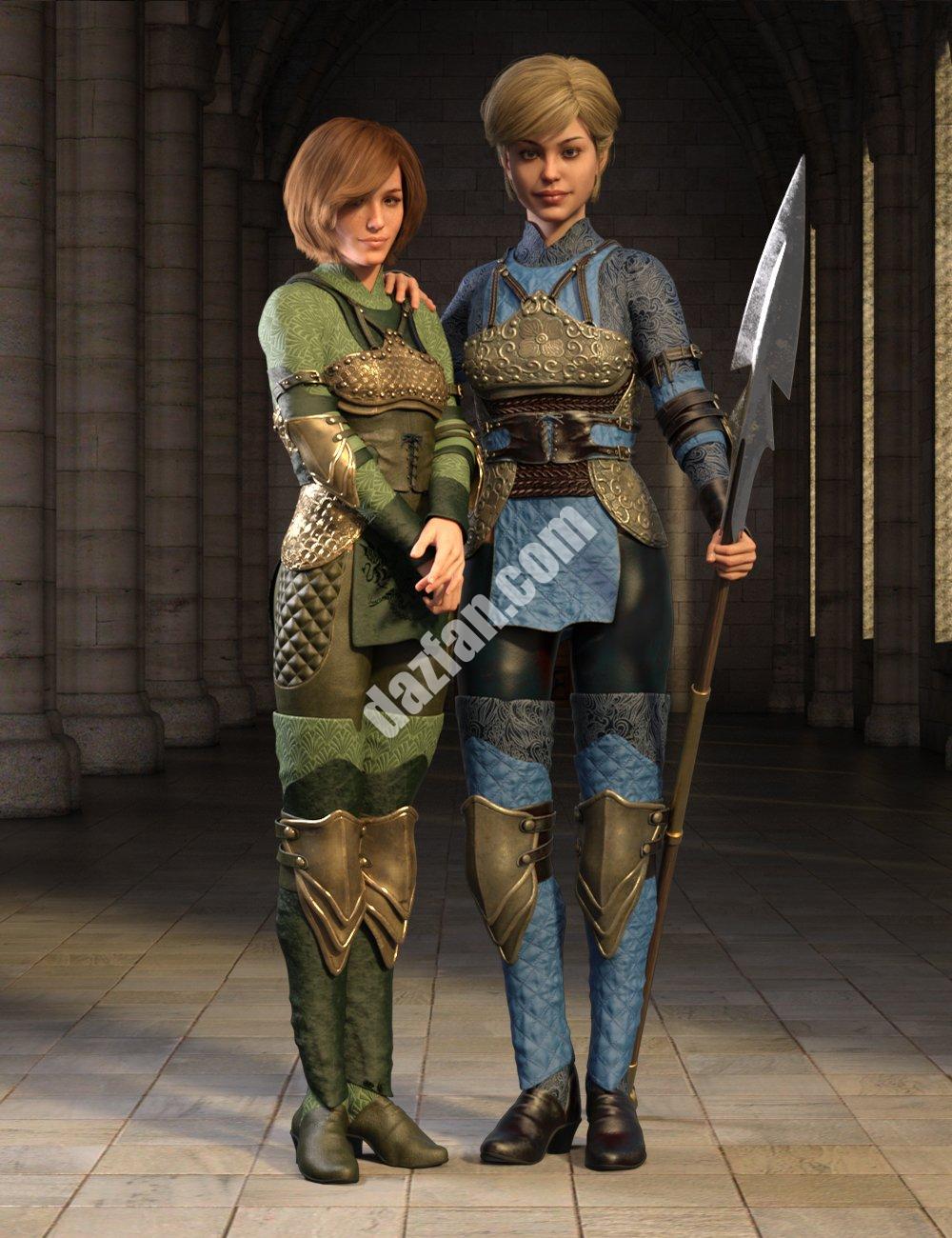 [daz服装] 猎犬护卫装备纹理-DAZ爱好者