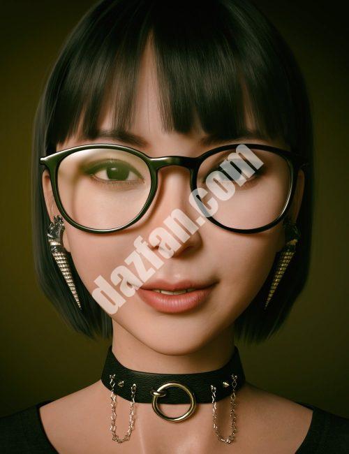 [daz角色] Xi与创世纪8.1女性的表达-DAZ爱好者