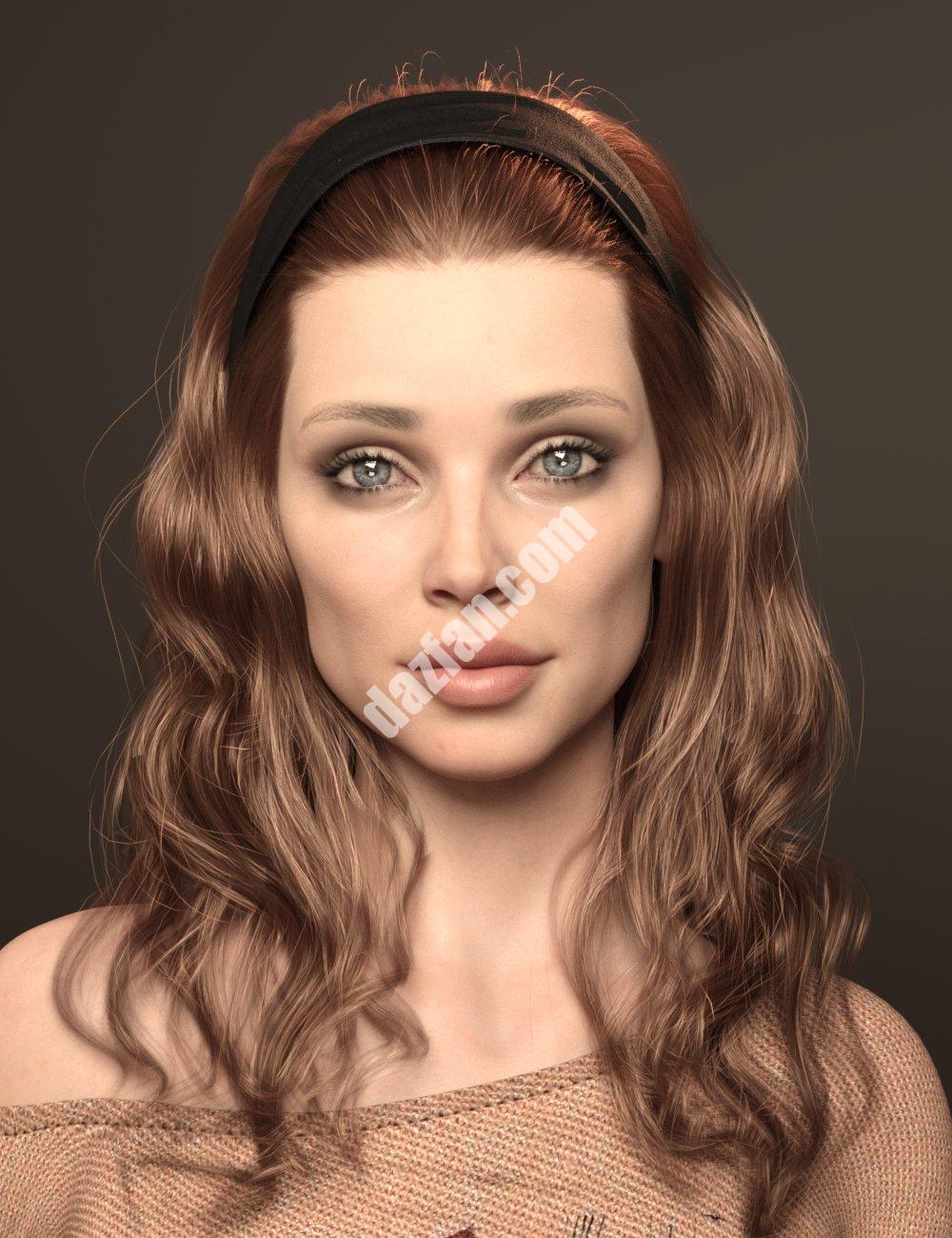 [daz角色] Lan for Genesis 8.1女性-DAZ爱好者