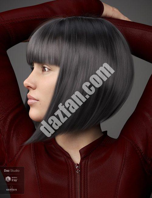 [daz发型] MatilDa头发为创世纪8女性（s）-DAZ爱好者