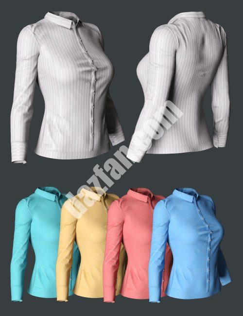 [daz服装] Genesis 8和8.1雌性MDU dForce上衣-DAZ爱好者