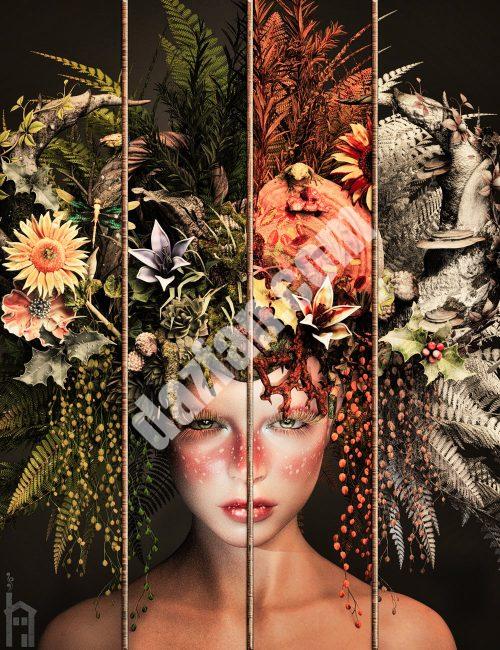 [daz服装] MOTHER Majestic为创世纪8和8.1雌性换季王冠-DAZ爱好者