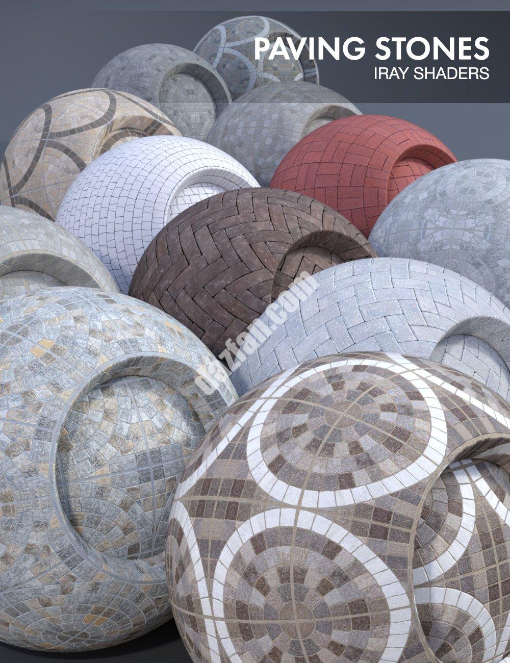 [daz场景] Iray的铺路石遮阳板-DAZ爱好者