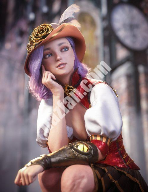 [daz姿势] 群与创世纪8.1女性的表达-DAZ爱好者