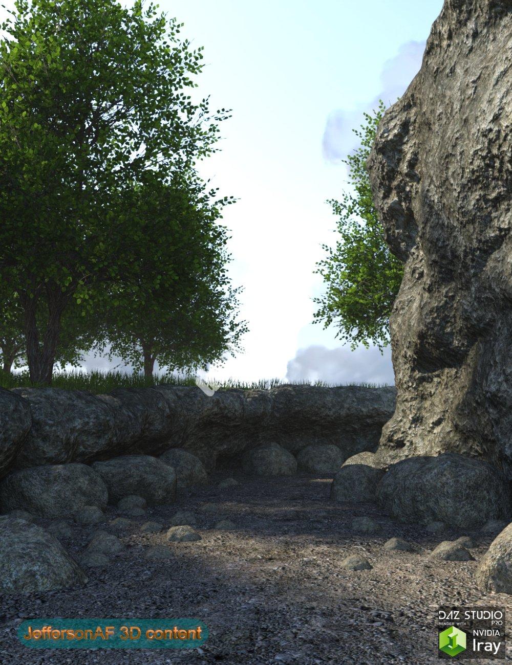 [daz场景] Rocky Place-DAZ爱好者