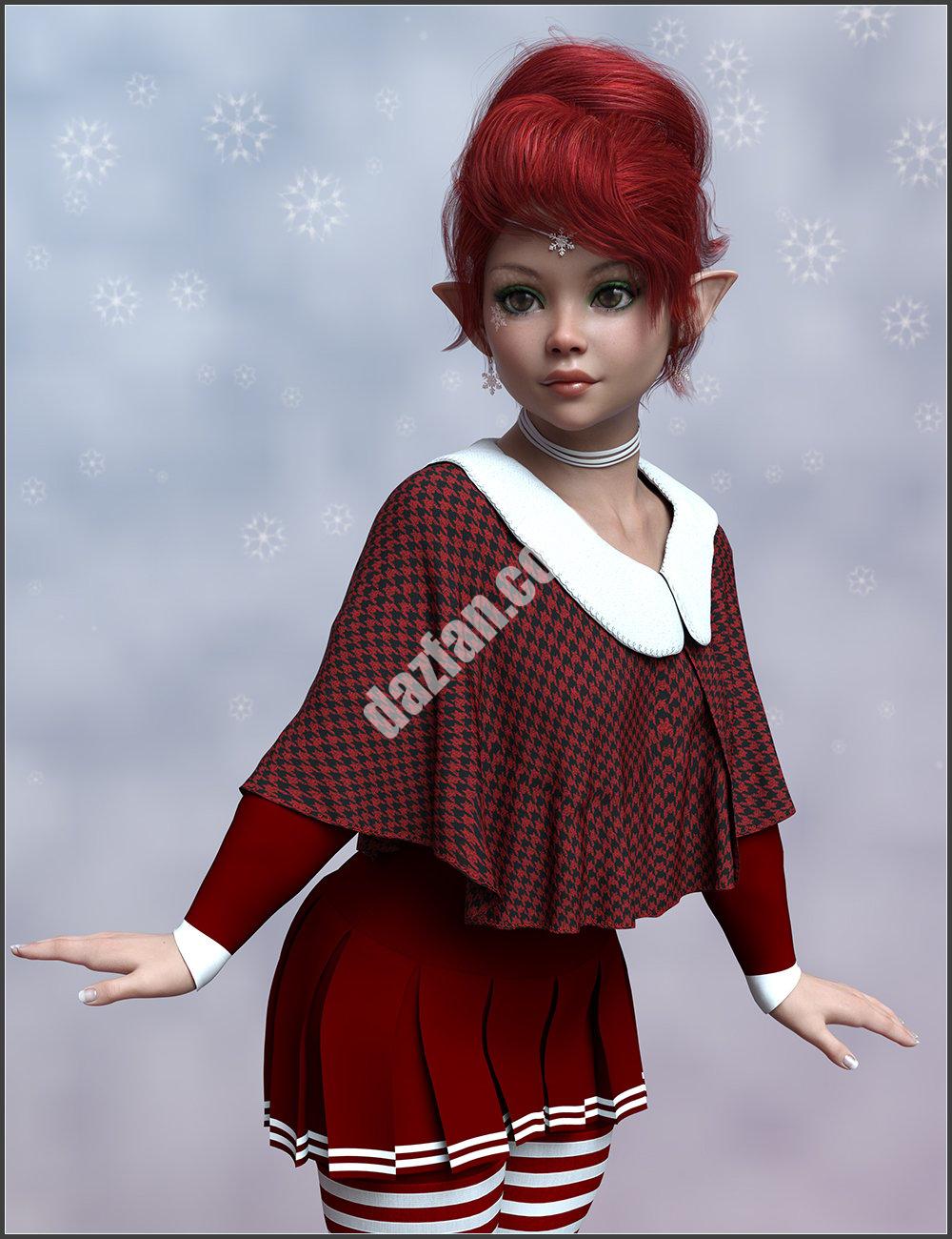 [daz角色] SASE蒂莉为Topsy 8-DAZ爱好者