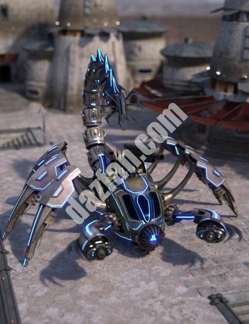 [daz角色] 毒刺蝎机械-DAZ爱好者