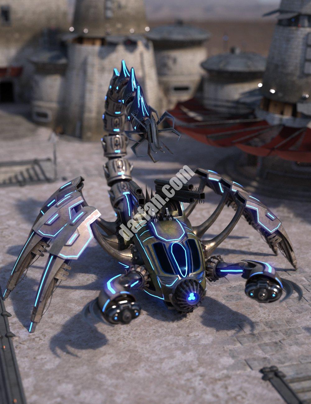 [daz角色] 毒刺蝎机械-DAZ爱好者