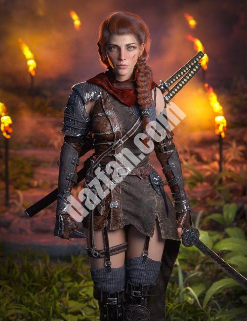 [daz服装] 创世纪8号女性塔拉服装（s）-DAZ爱好者