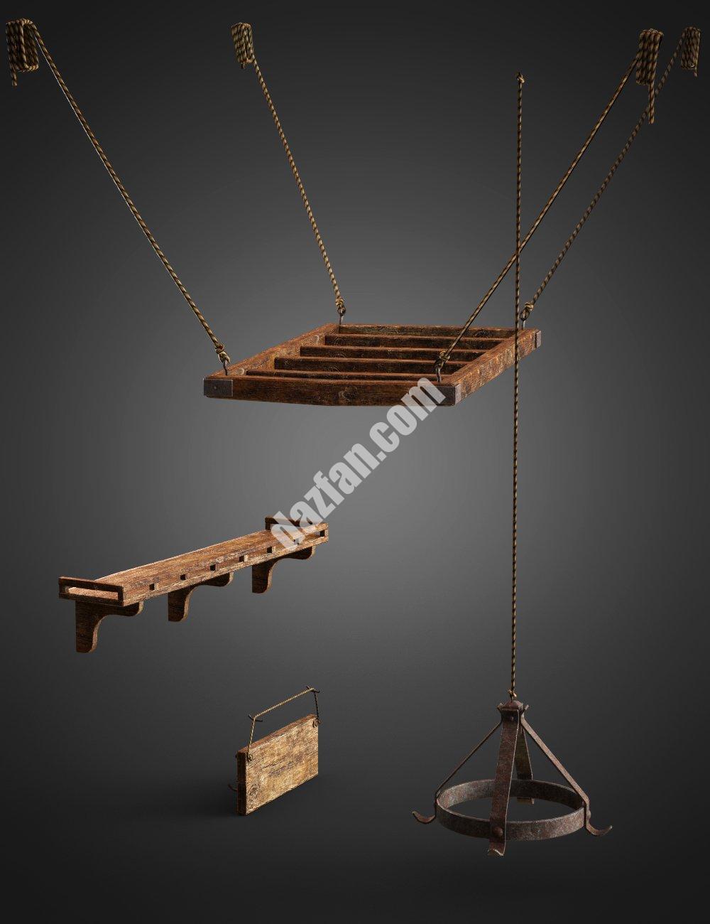 [daz道具] 炼金师工作室道具-搁置-DAZ爱好者