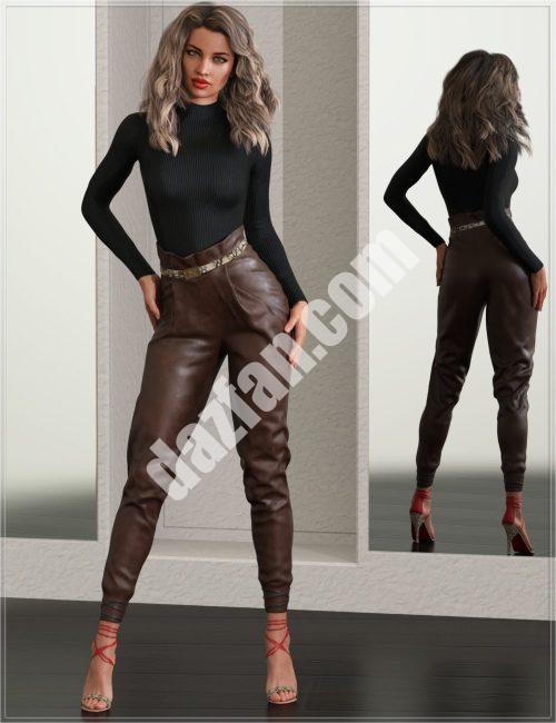 [daz服装] Genesis 8和8.1女性捆绑包的潮流社交服装-DAZ爱好者