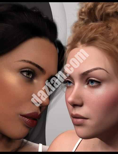 [daz服装] Genesis 9的Twizted面部化妆MR-DAZ爱好者