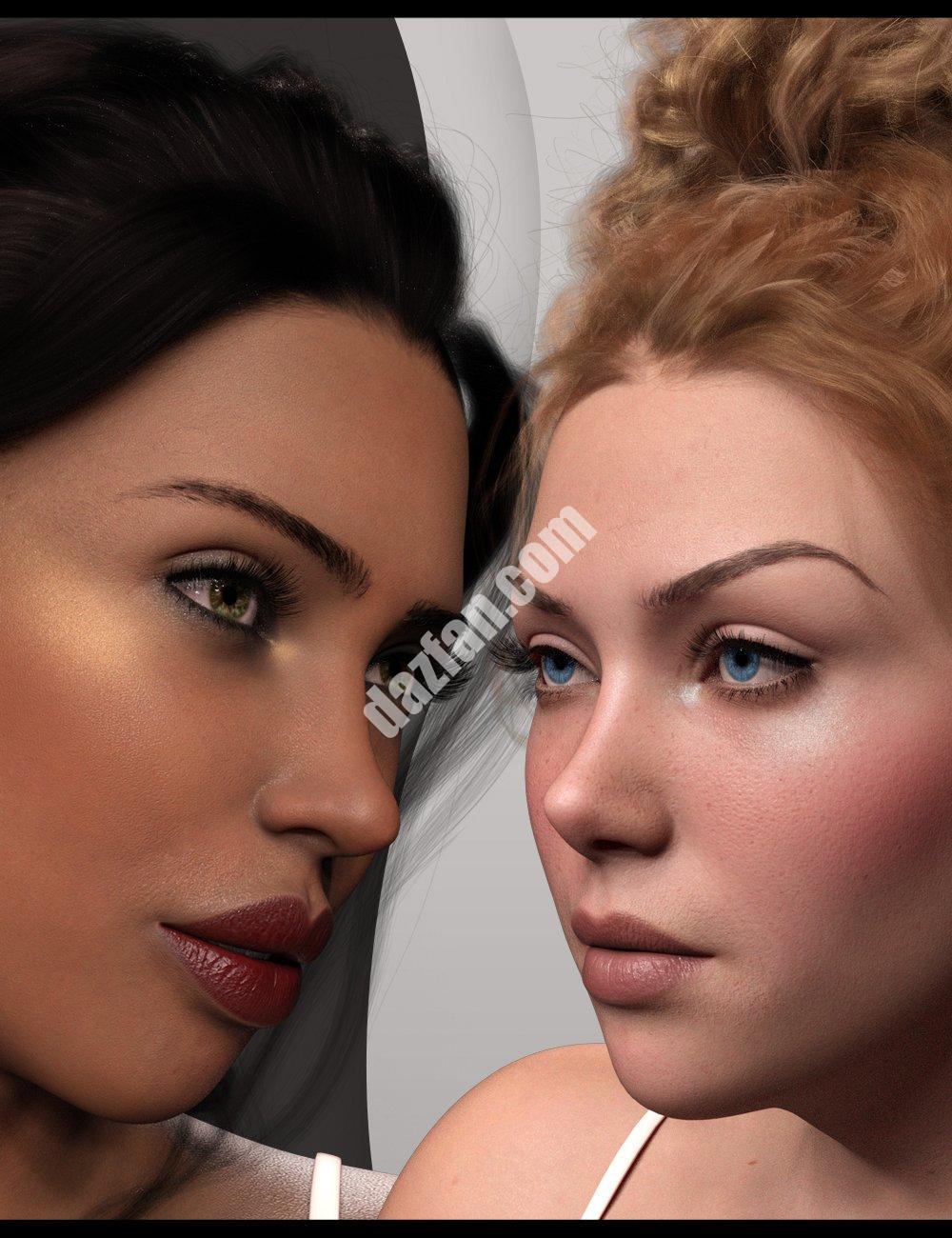 [daz服装] Genesis 9的Twizted面部化妆MR-DAZ爱好者
