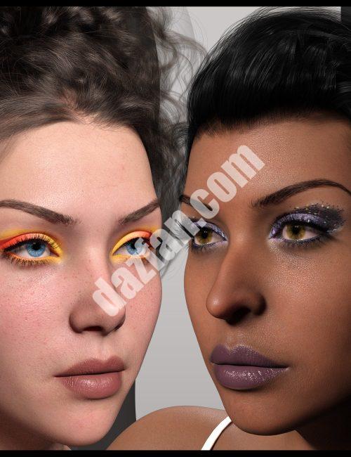 [daz服装] 创世纪9的Twizted化妆眼影MR-DAZ爱好者