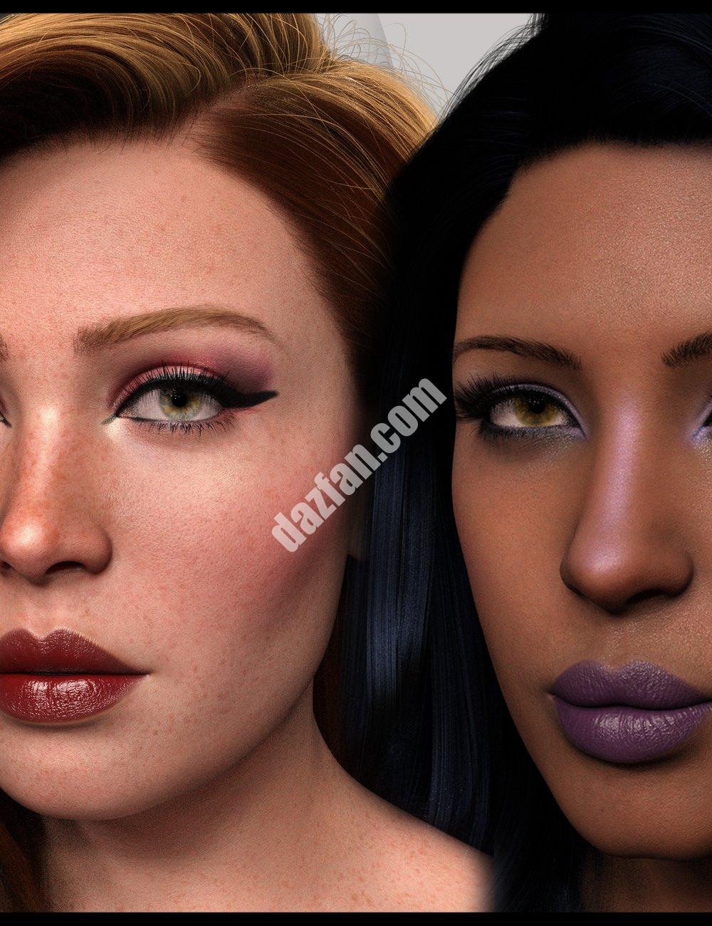 [daz合集] Genesis 9的Twizted MakeUp MR束-DAZ爱好者