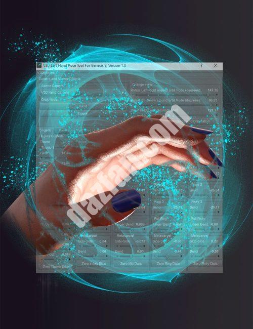 [daz插件] V3Digitimes Genesis 9手动控制-DAZ爱好者