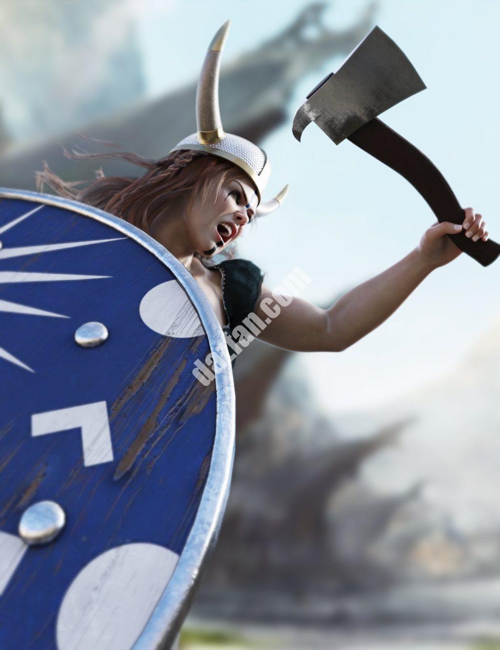 [daz道具] 维京道具-DAZ爱好者