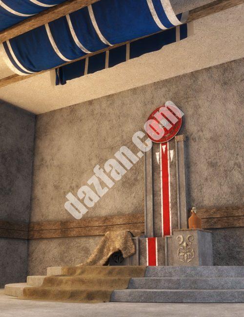 [daz场景] 维京王座-DAZ爱好者