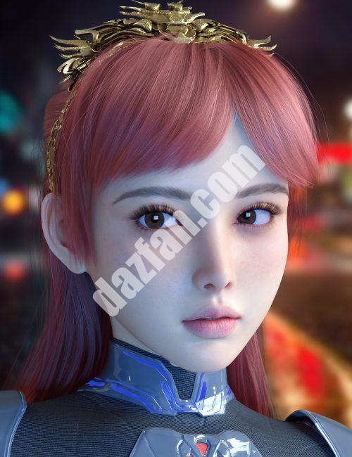 [daz发型] Vo Xiaohua头发为创世纪9-DAZ爱好者