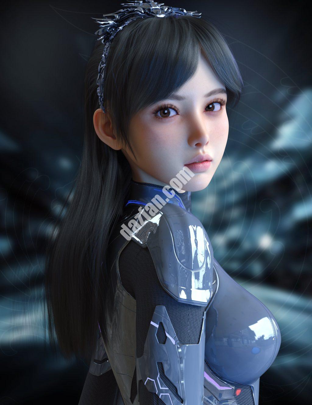 [daz角色] Vo XiaoHua HD创世纪9-DAZ爱好者